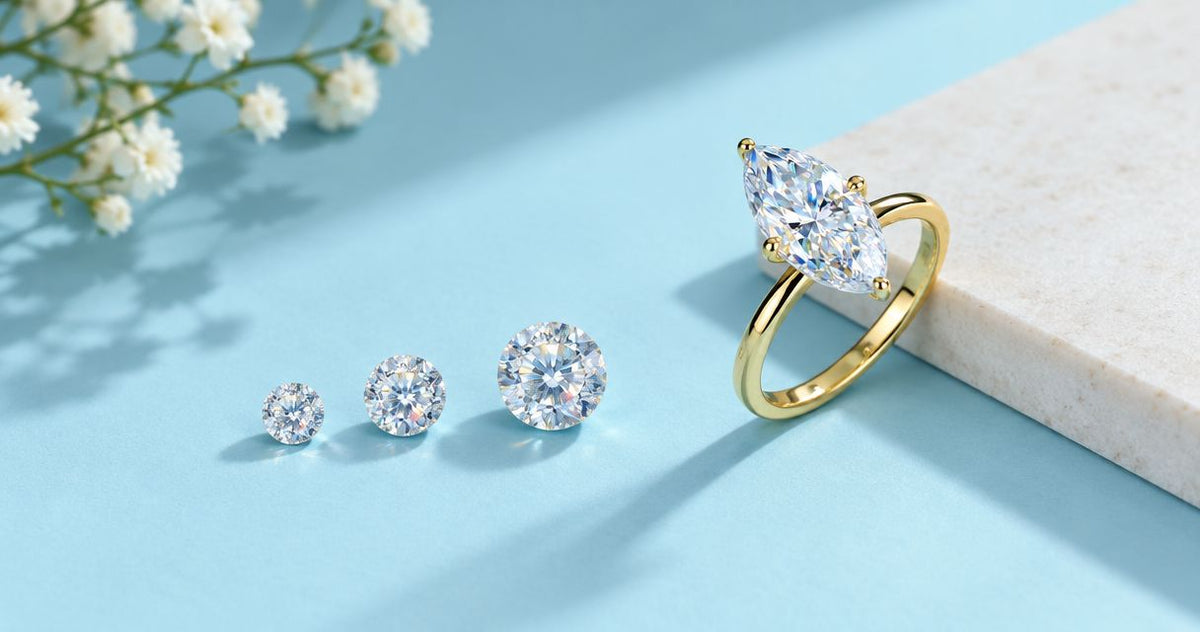 How to choose the size of an affordable moissanite ring