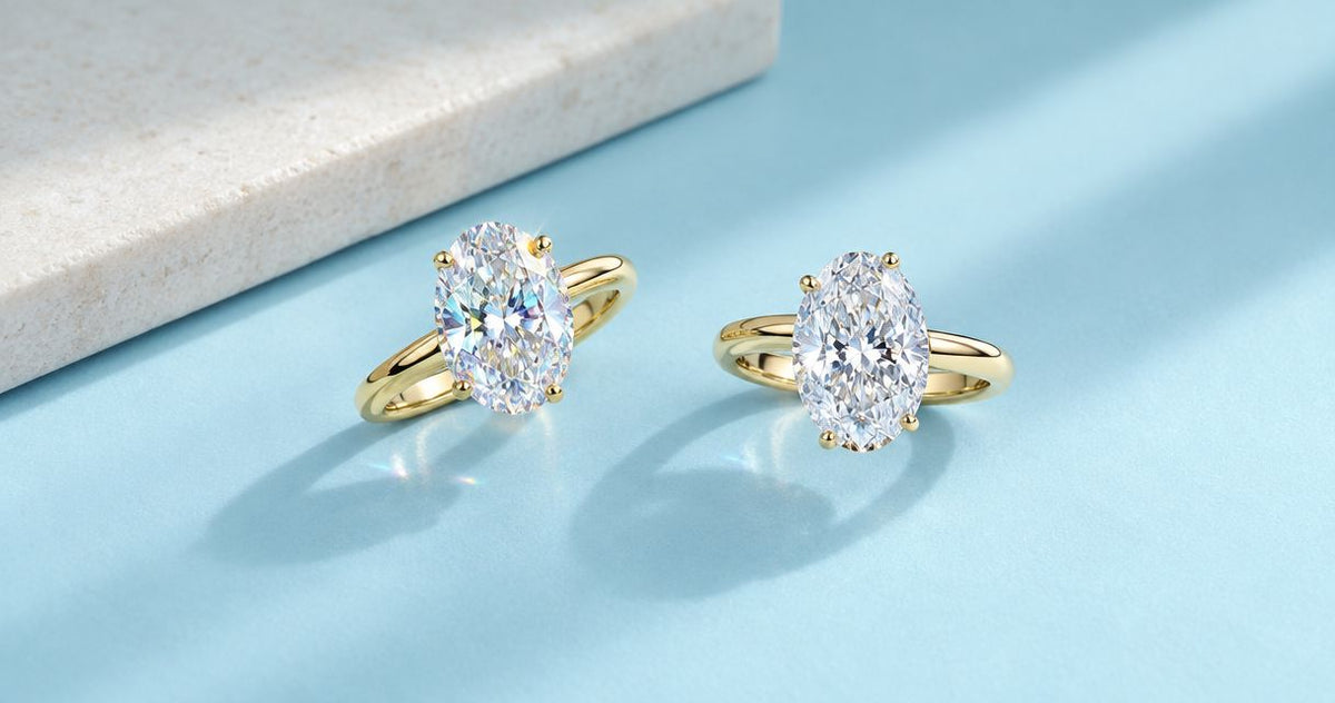 Do affordable moissanite rings sparkle differently from diamonds?
